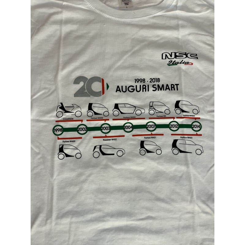 T-Shirt 20 anni Smart NSCI